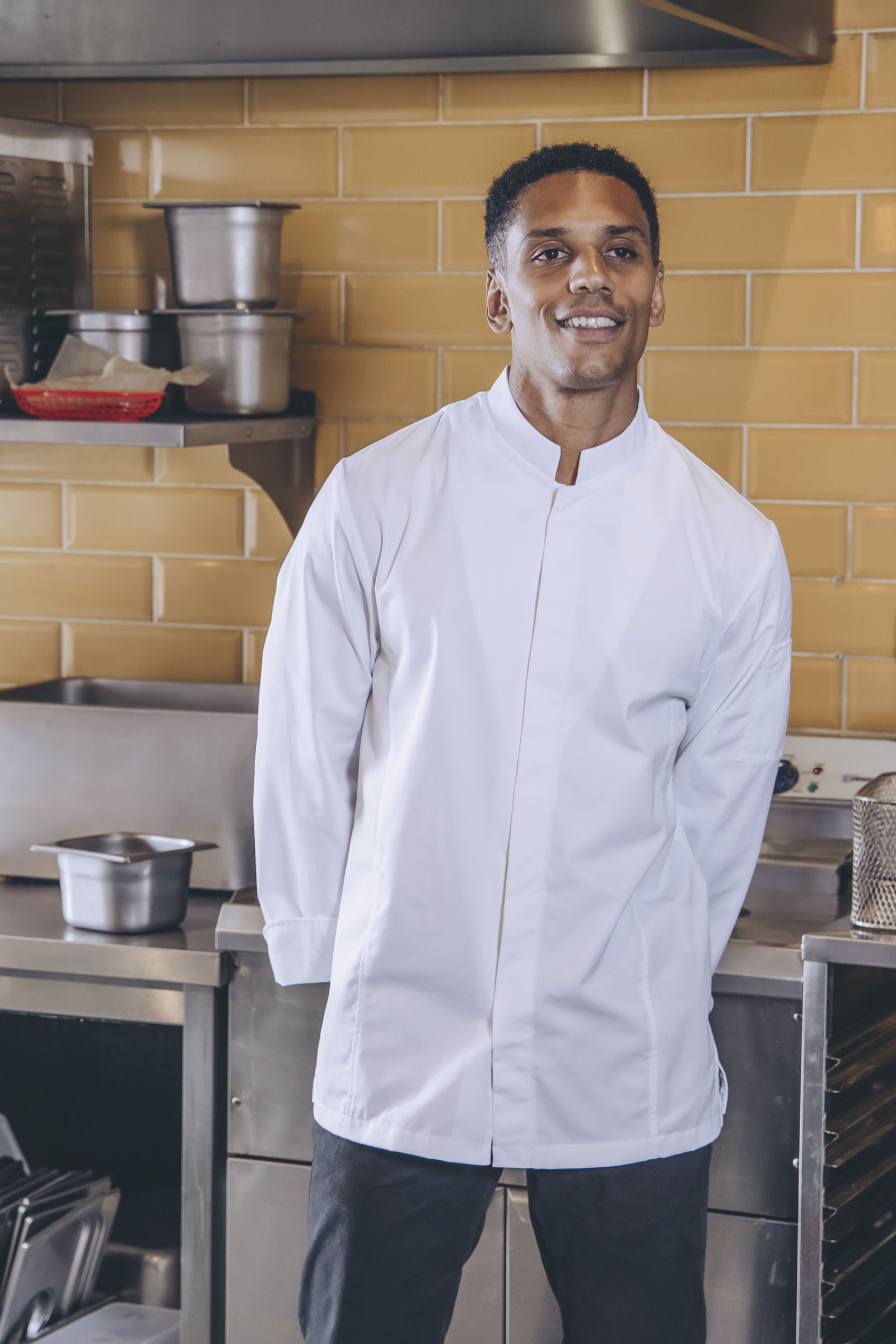 MEN'S KITCHEN JACKET l GARDEN